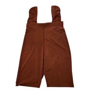 Skims Jelly Sheer Footed Leggings Saffron Small